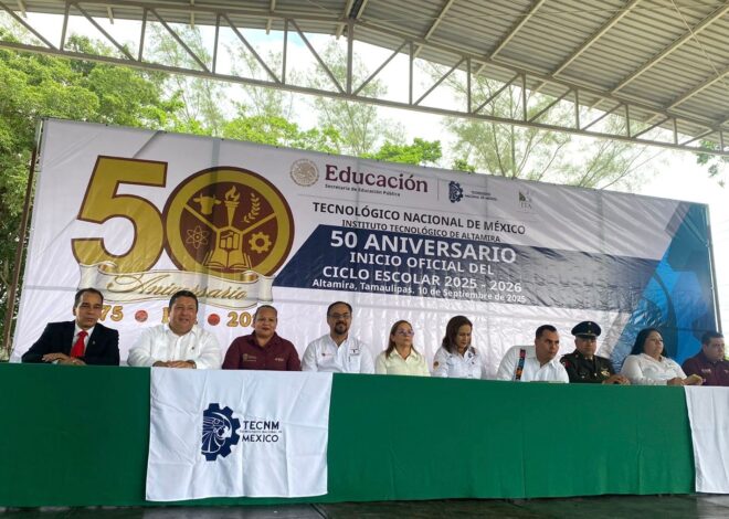 Celebra Instituto Tecnológico de Altamira 50 años formando profesionistas