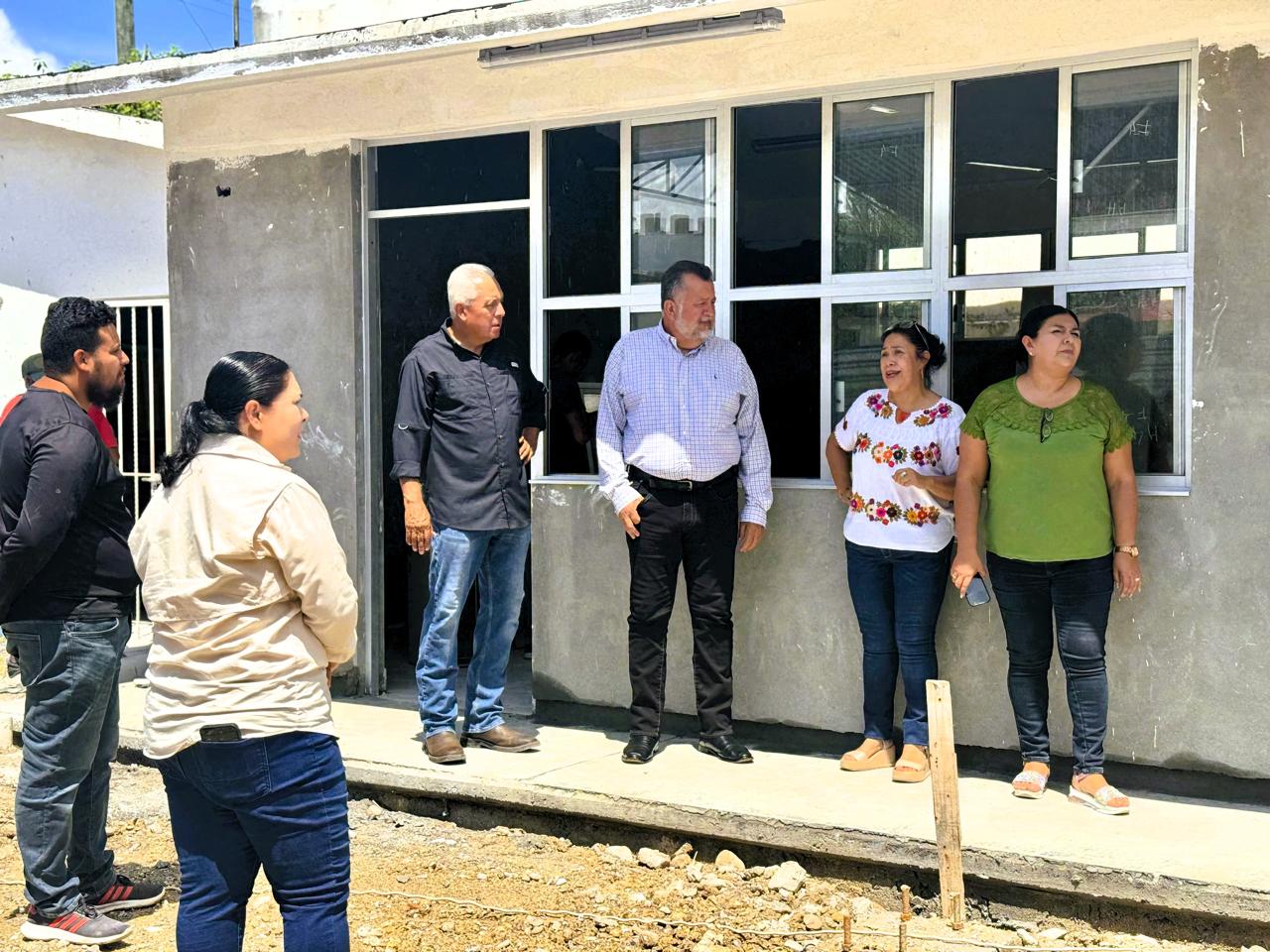 Supervisa ITIFE avance de obra en el Jardín de Niños “Locutores”