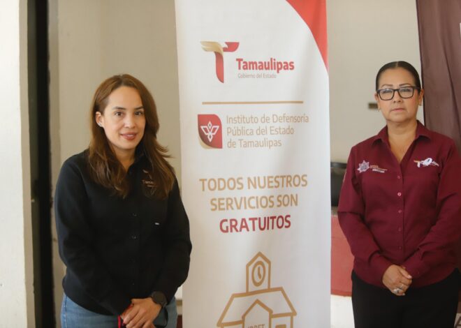 Refuerza IDPET acceso a la justicia con jornada de visitas carcelarias en Matamoros