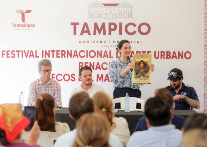 Mónica Villarreal impulsa el Festival “Renace” para enriquecer el paisaje urbano y la identidad de Tampico