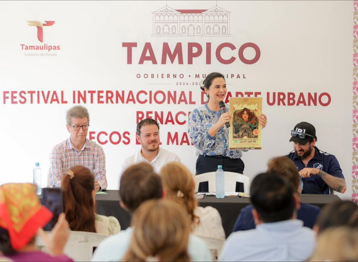 Mónica Villarreal impulsa el Festival “Renace” para enriquecer el paisaje urbano y la identidad de Tampico
