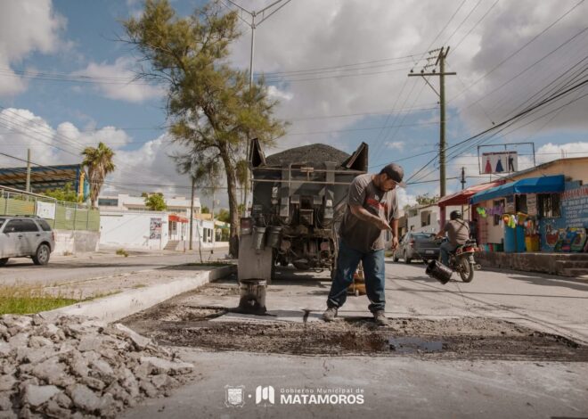 Gobierno de Beto Granados mejora vialidades en Buenavista, Las Flores, Ej. 20 de Noviembre y Av. Pedro Cárdenas