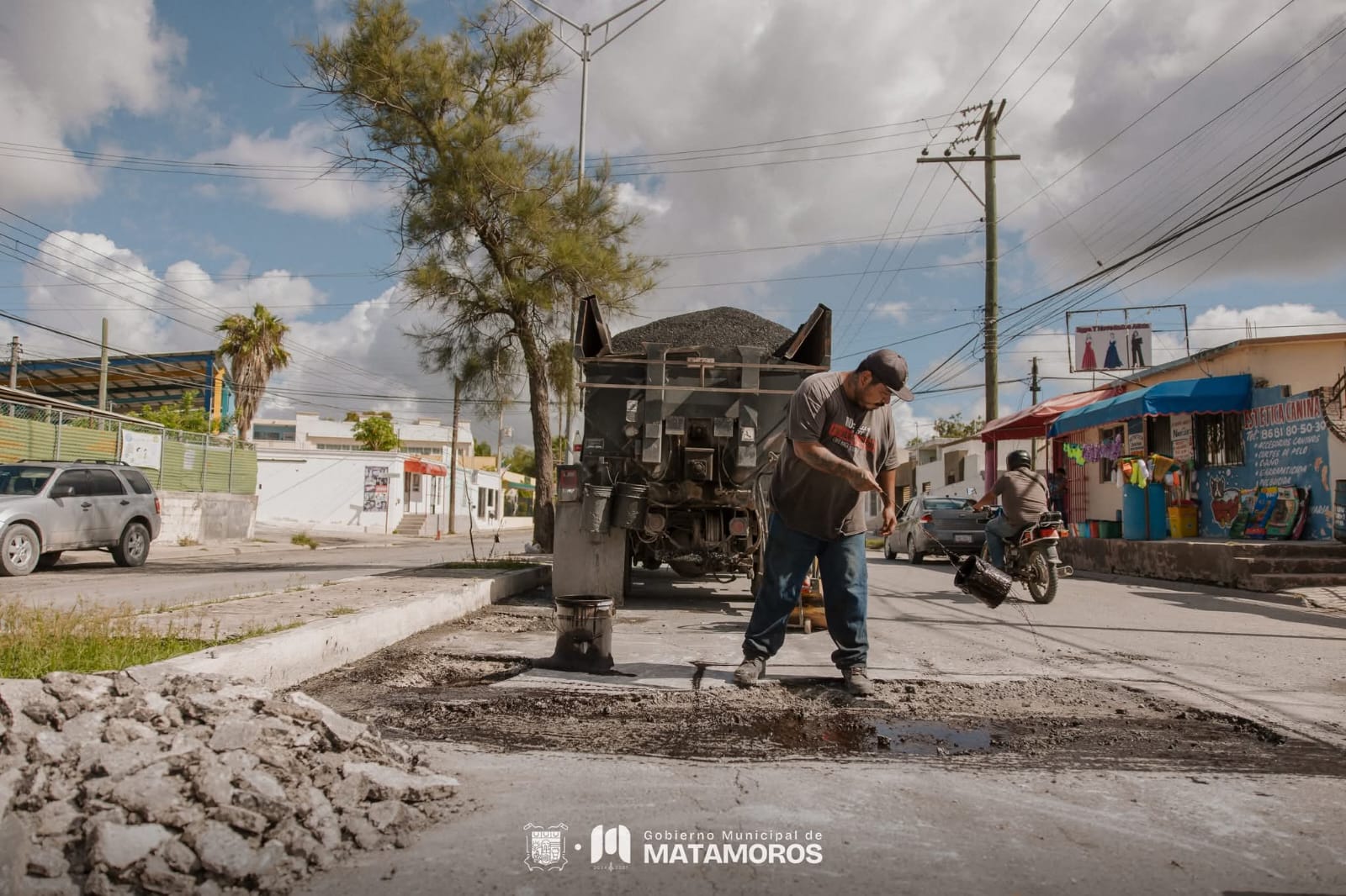 Gobierno de Beto Granados mejora vialidades en Buenavista, Las Flores, Ej. 20 de Noviembre y Av. Pedro Cárdenas
