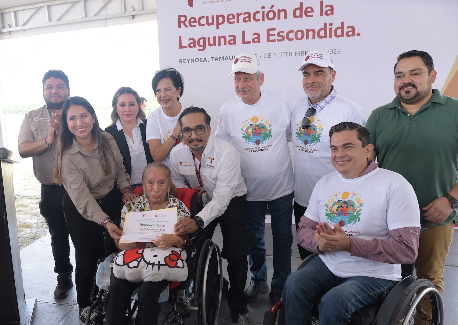 Consolida SEDUMA acciones para recuperar la laguna La Escondida en Reynosa