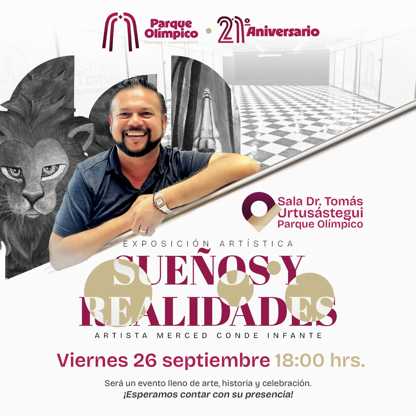 Gobierno de Beto Granados celebrará reapertura de la Sala Dr. Tomás Urtusástegui en el Parque Olímpico