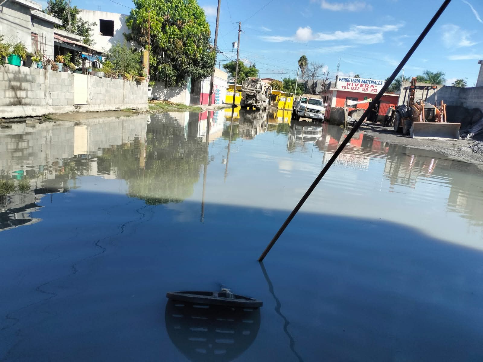 Gobierno de Matamoros refuerza limpieza de drenajes en Villa Coapa