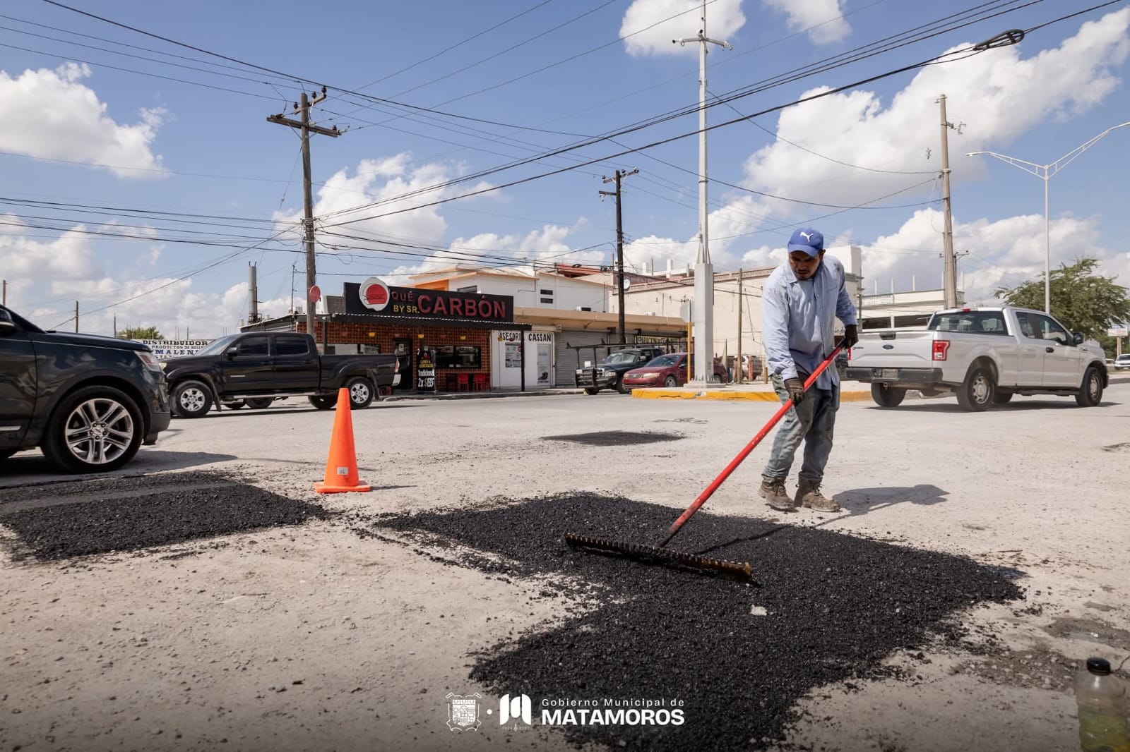 Gobierno de Beto Granados mejora vialidades en Palmares, Valle Real, La Encantada y Playa Sol