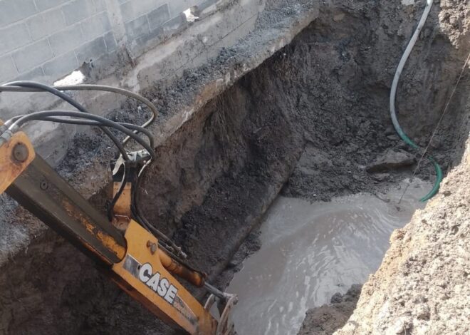 Gobierno de Beto Granados repara fuga de agua en el Fraccionamiento Los Encinos