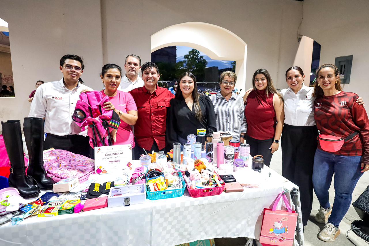 Participan jóvenes emprendedores de Ciudad Madero en la iniciativa “Mercado Tamaulipas” del INJUVE