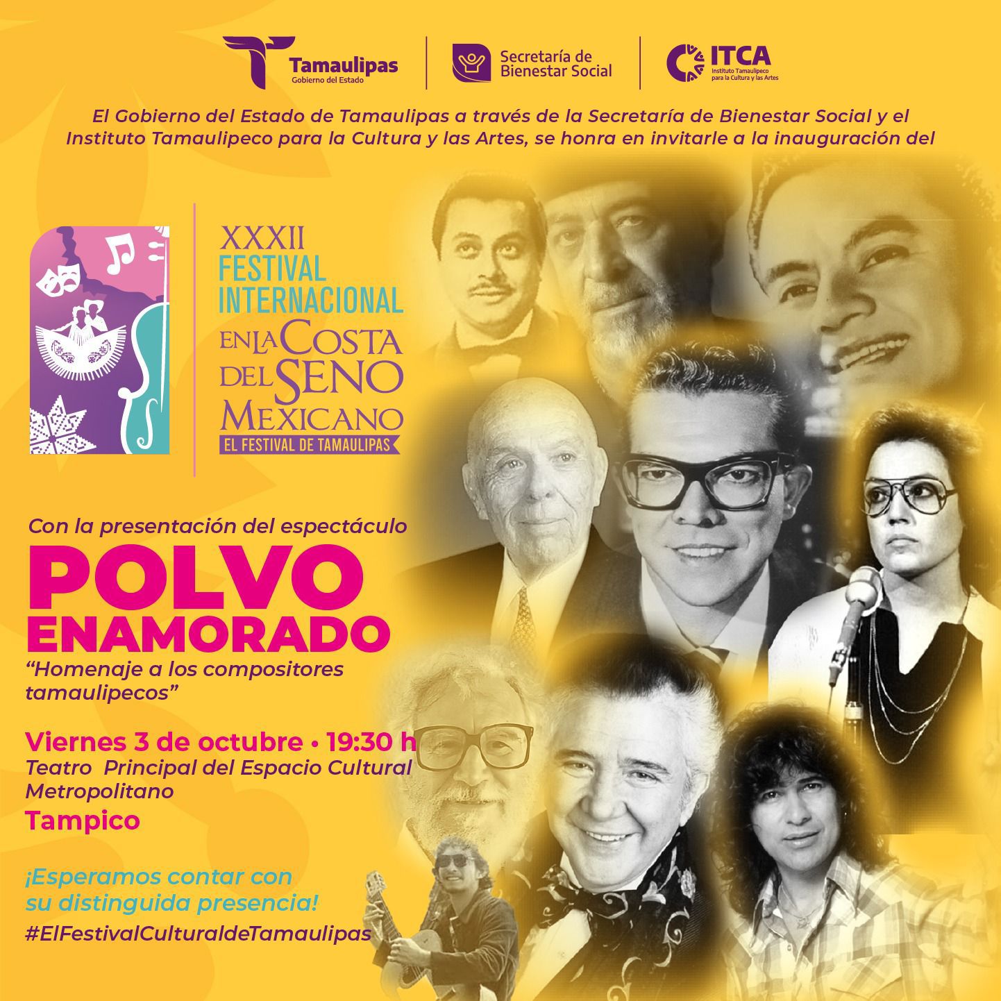 Tamaulipas abrirá sus puertas al mundo con la tercera llamada del Festival Internacional en la Costa del Seno Mexicano 2025