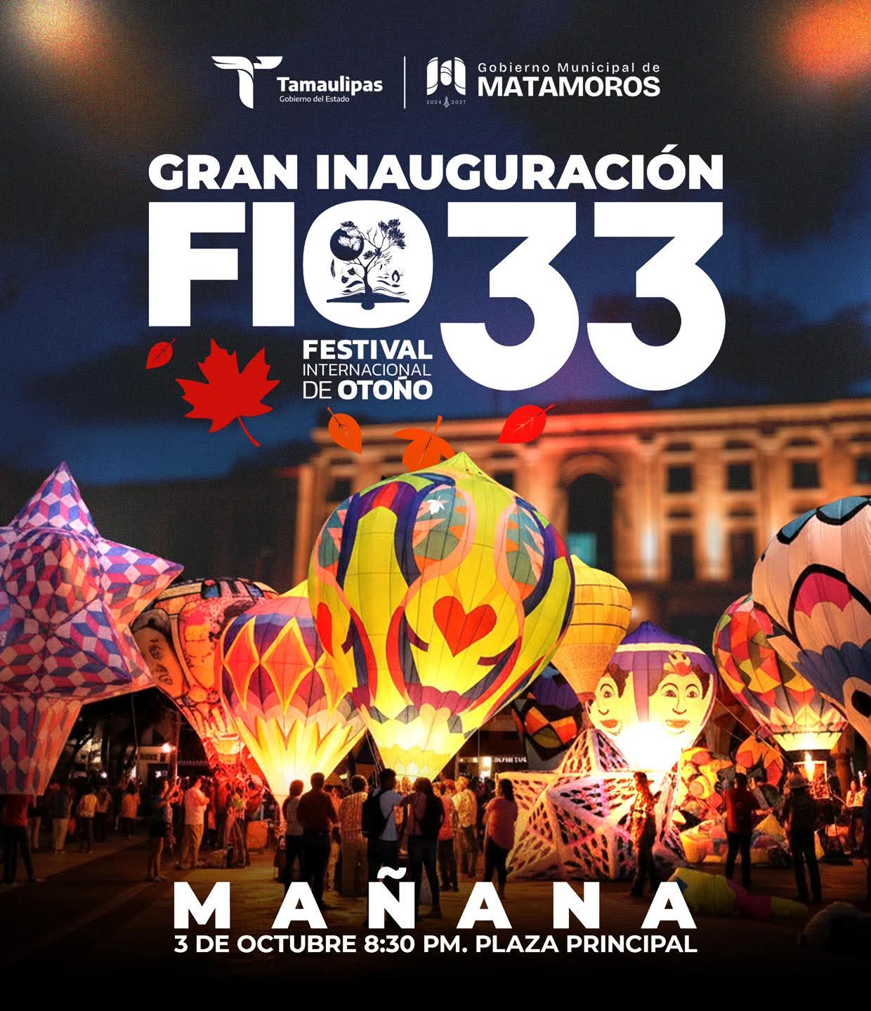 Gobierno de Beto Granados inaugurará el Festival Internacional de Otoño con globos monumentales