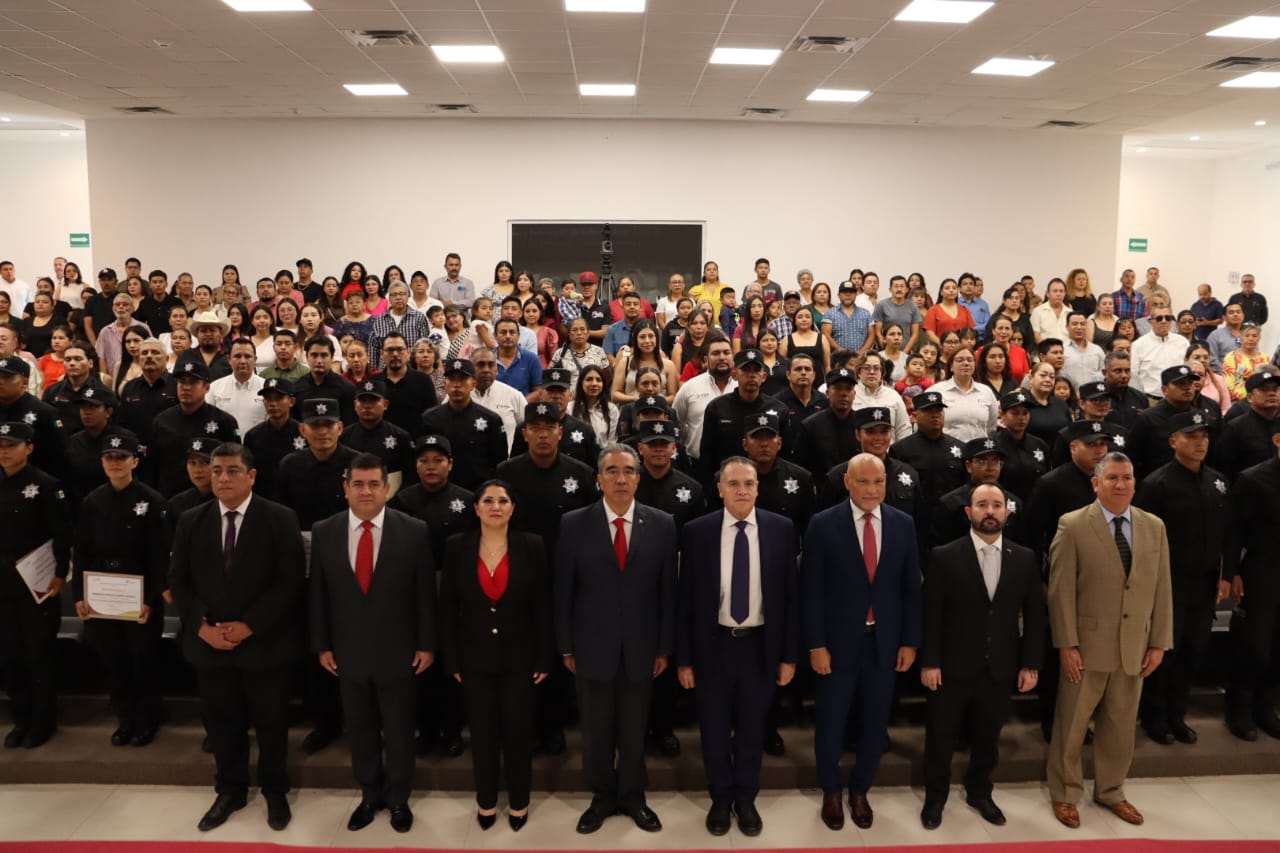 Recibe Guardia Estatal a 48 nuevos policías de proximidad