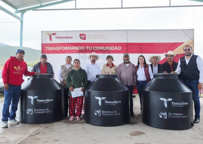 Lleva SEBIEN apoyos a Bustamante