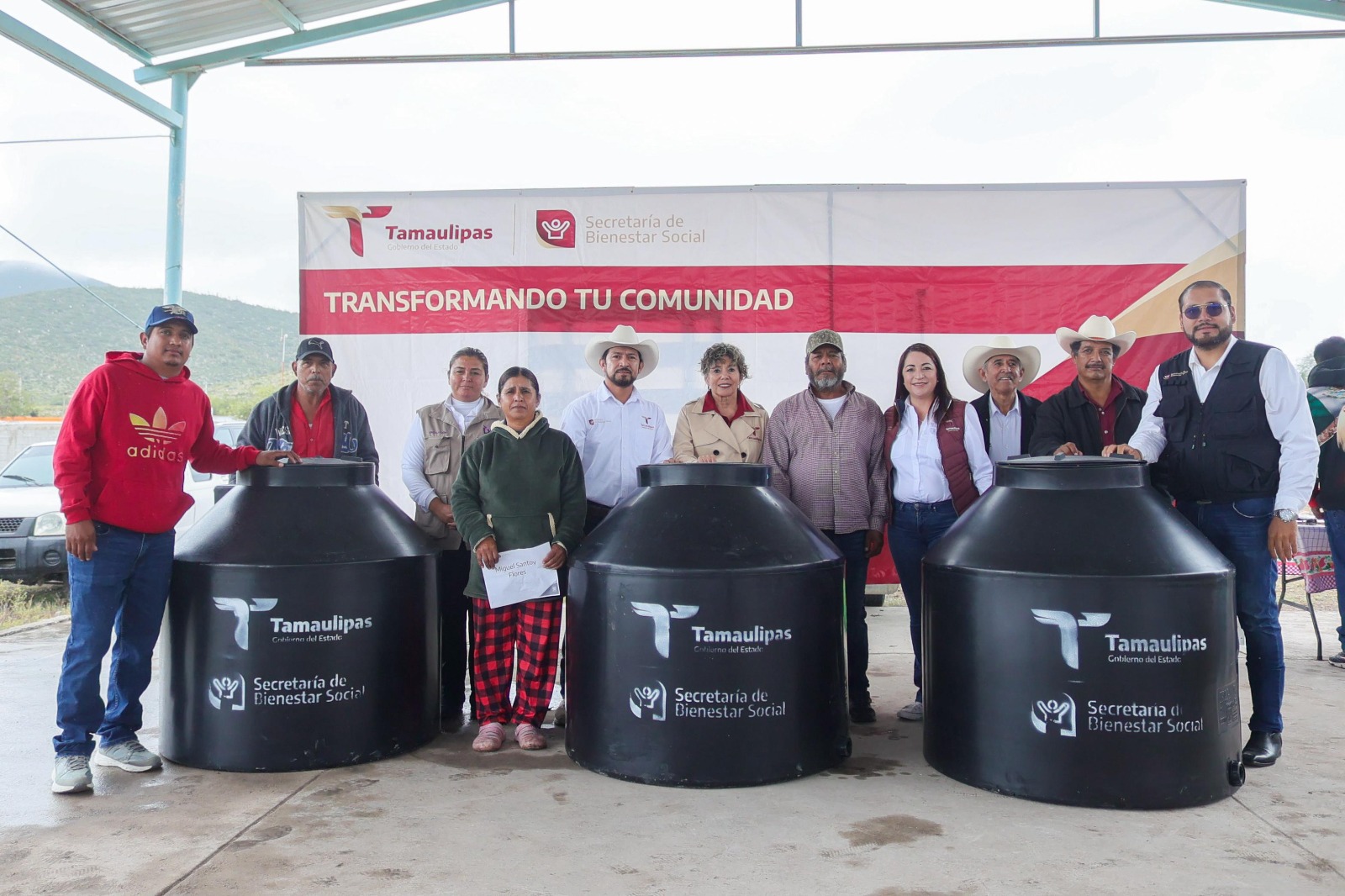 Lleva SEBIEN apoyos a Bustamante