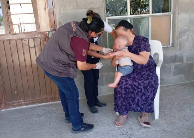 Exhorta Salud a la población a vacunarse contra el sarampión