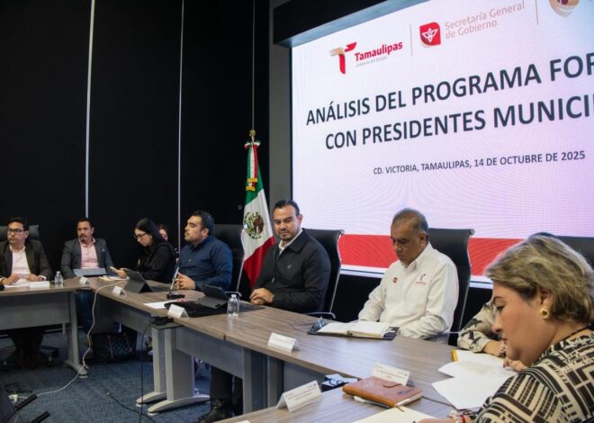 Refuerza Tamaulipas estrategia de seguridad en la región sur-centro con recursos del FORTAMUN