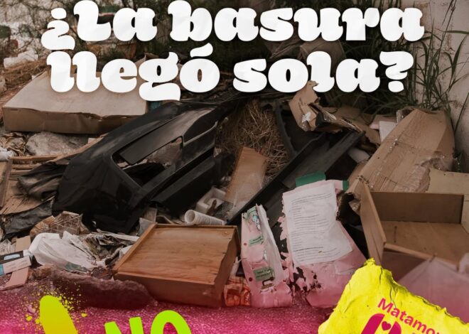 Gobierno de Beto Granados exhorta a la ciudadanía a evitar arrojar basura en la vía pública