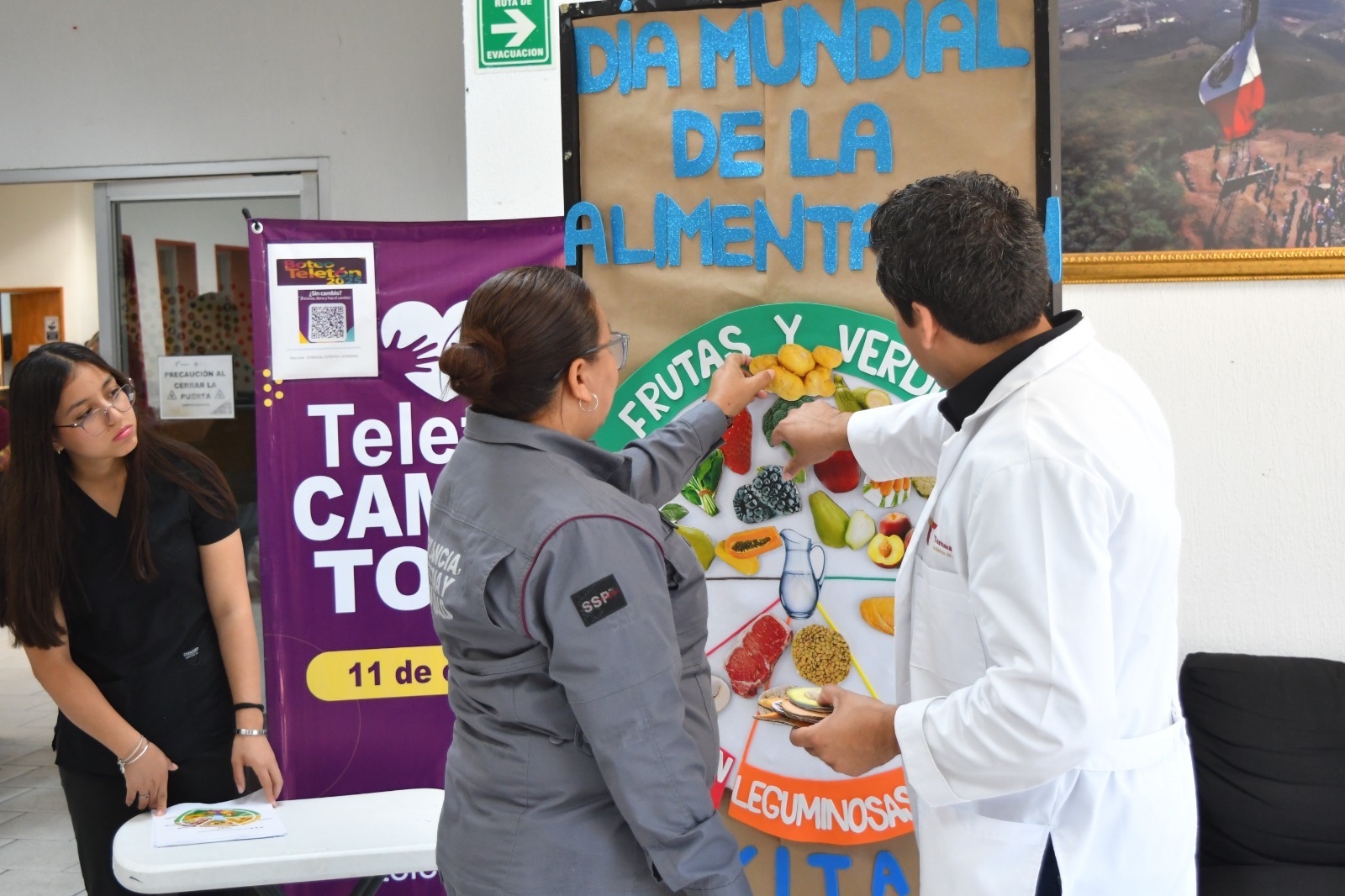 SSPT conmemora Día Mundial de la Alimentación con orientación nutricional