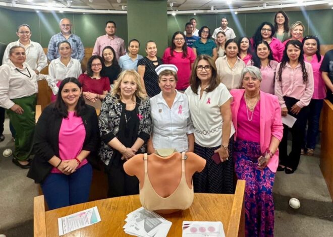 Impulsa IPSSET acciones de concientización en el Mes Rosa