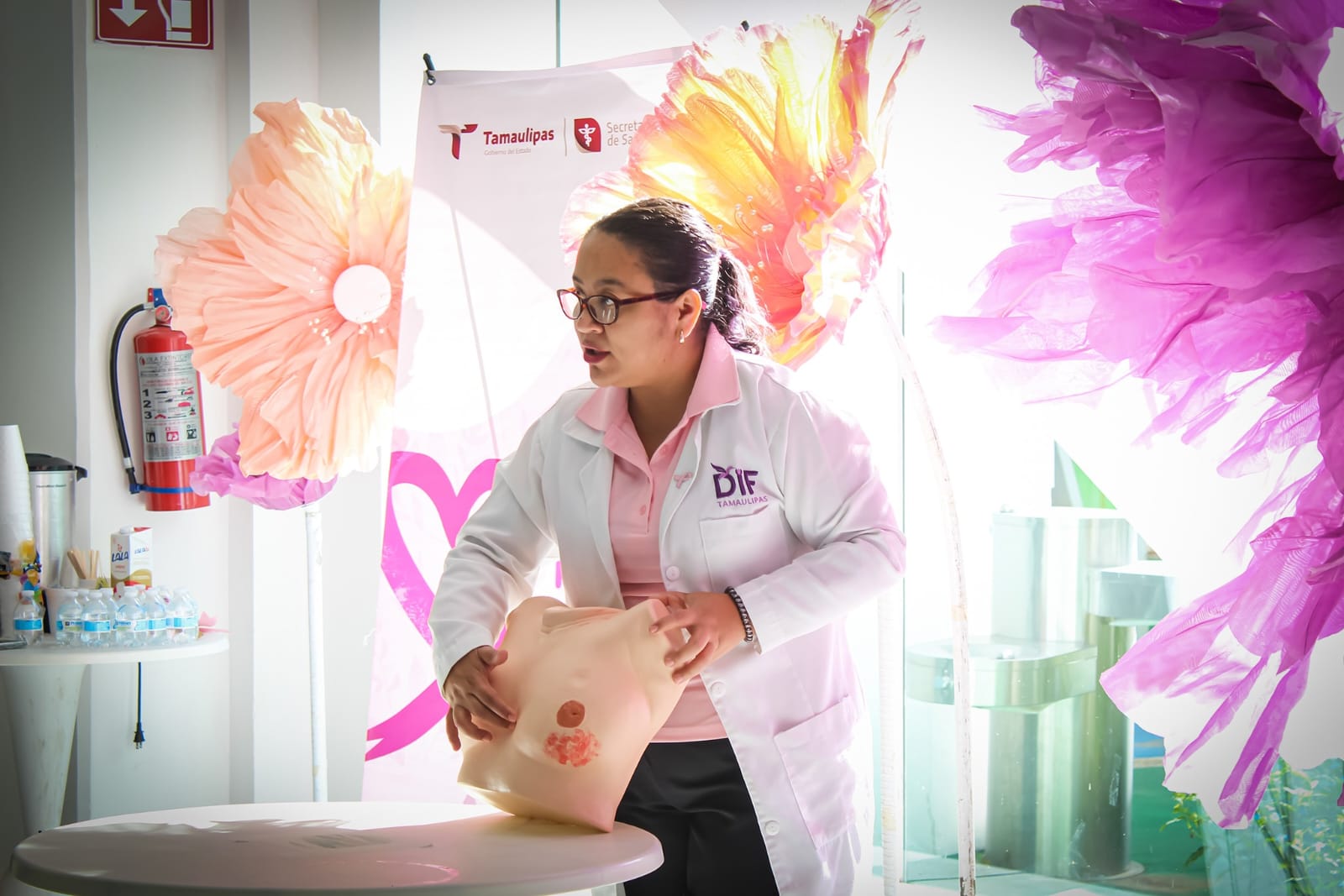 Atiende DIF Tamaulipas a más de 2 mil mujeres con diagnóstico o riesgo de cáncer de mama