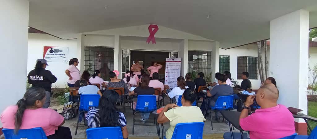 Adolescentes en conflicto con la Ley Penal conmemoran Mes Rosa con cultura y deporte