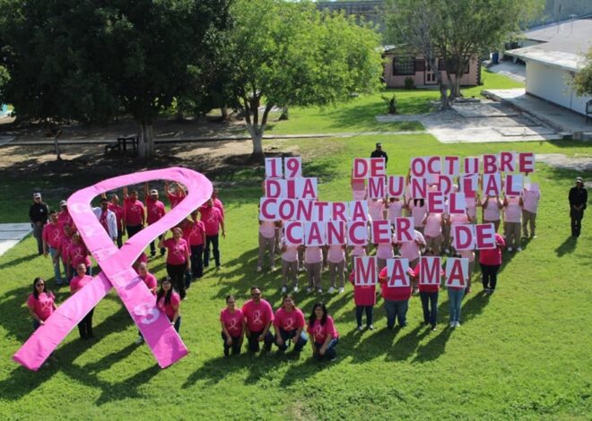 Conmemora CEDES Matamoros Día Mundial de la Lucha contra el Cáncer de Mama con conferencias y actividades de sensibilización