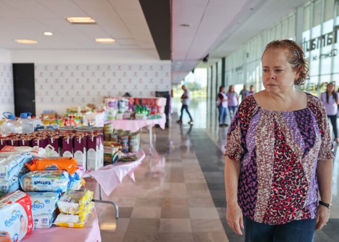 Secretaría de Administración se suma a colecta en apoyo a familias afectadas por inundaciones