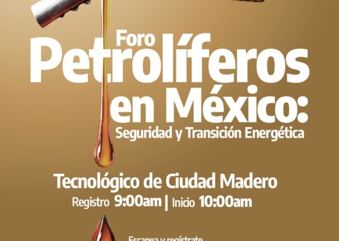 Invita SEDENER a participar en el Foro “Petrolíferos en México: Seguridad y Transición Energética”