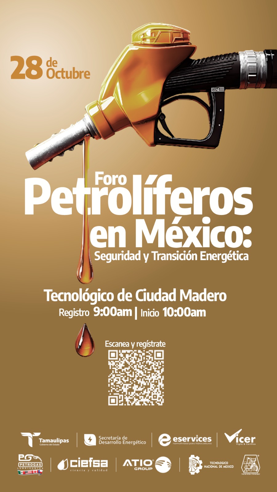 Invita SEDENER a participar en el Foro “Petrolíferos en México: Seguridad y Transición Energética”