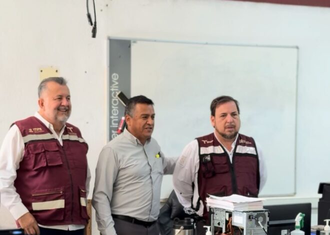 En Villa de Casas, fortalece gobierno de Américo infraestructura educativa