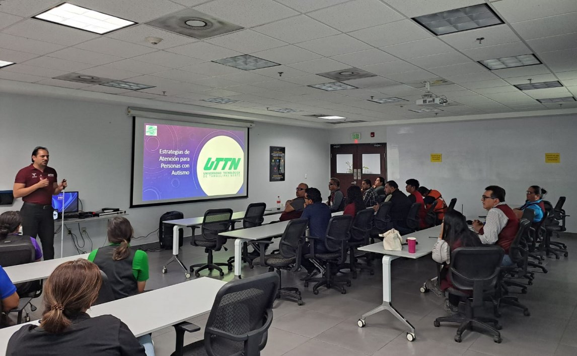 Colaboran UTTN y Emerson en impulsar la inclusión laboral de personas con autismo