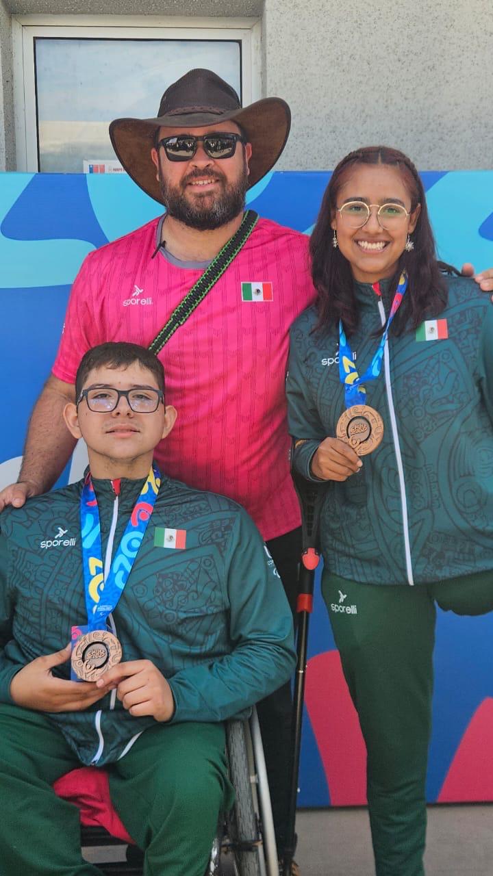 Gana tamaulipeco medalla de bronce en Juegos Parapanamericanos Junior 2025