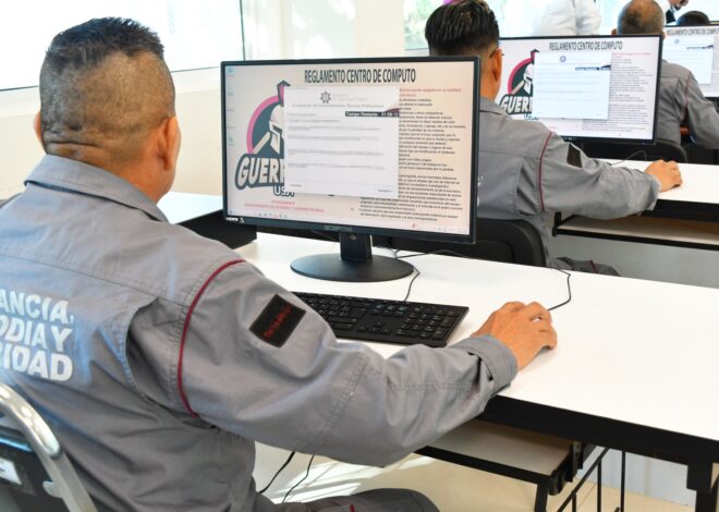 Realizan custodios penitenciarios evaluación de conocimientos técnicos para promoción de grado