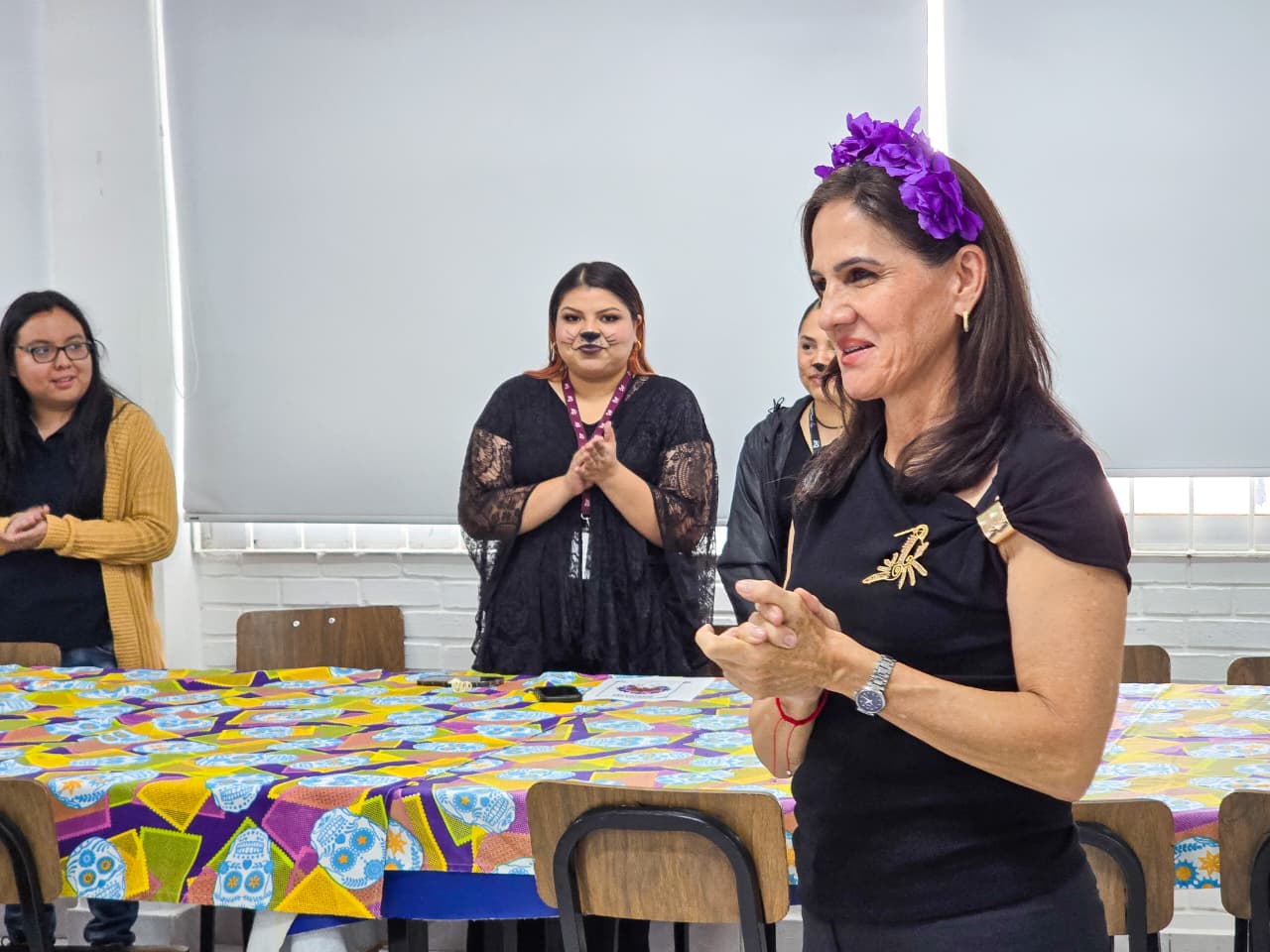 Celebra DIF Tampico Tradición de Día de Muertos con Menores de Casa Hogar y CASAN