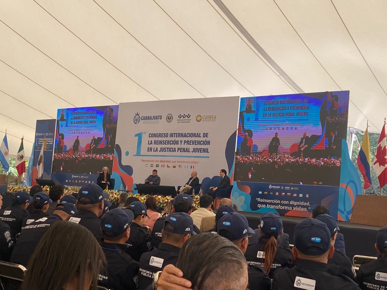 Participa Tamaulipas en Congreso Internacional sobre reinserción juvenil en Guanajuato