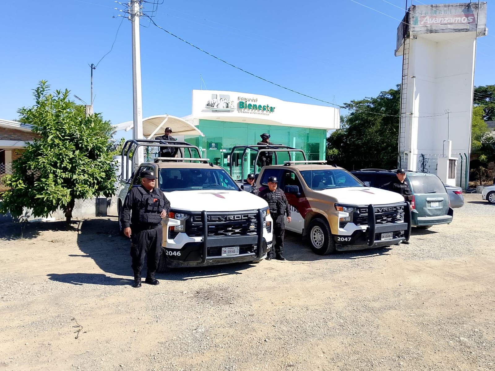 Tiene Guardia Estatal vigilancia permanente en instituciones bancarias