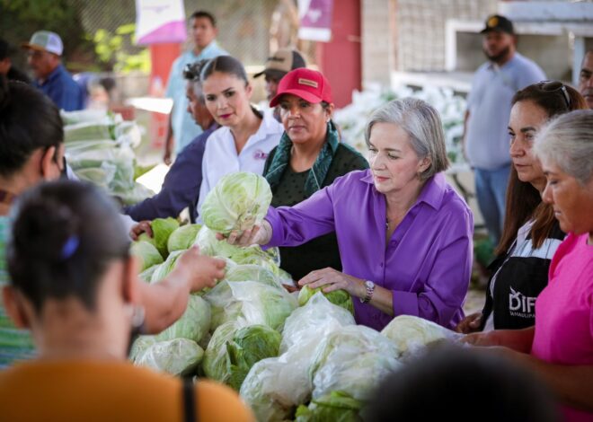 DIF Tamaulipas lleva el Mercado de Alimentos “Come Bien, Vive Bien” a las familias de Jiménez
