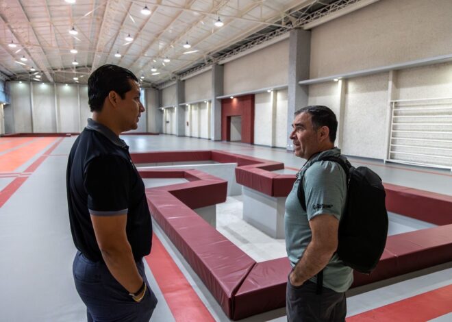 Por concluir área de gimnasia artística de Ciudad Victoria, gracias al impulso del gobernador Américo Villarreal