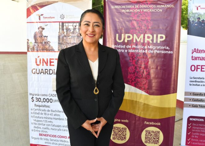 Cuenta Tamaulipas con una Guardia Estatal capacitada en materia migratoria