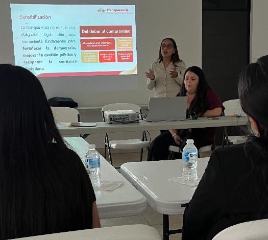 Capacita TPT en materia de transparencia y acceso a información pública a las y los servidores públicos