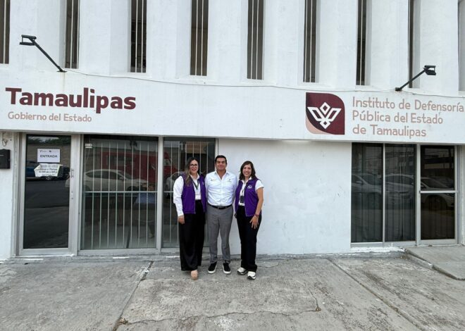 Refuerzan Instituto de Defensoría Pública del Estado de Tamaulipas y Defensoría Pública Federal coordinación interinstitucional