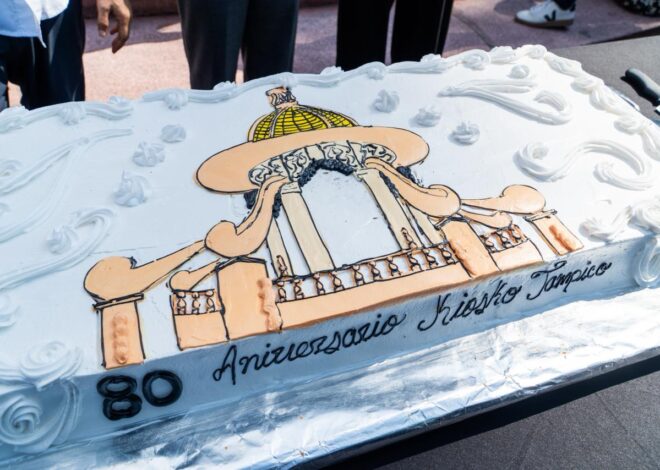 Gobierno de Tampico celebra 80 Aniversario del Quiosco Monumental de la Plaza de Armas
