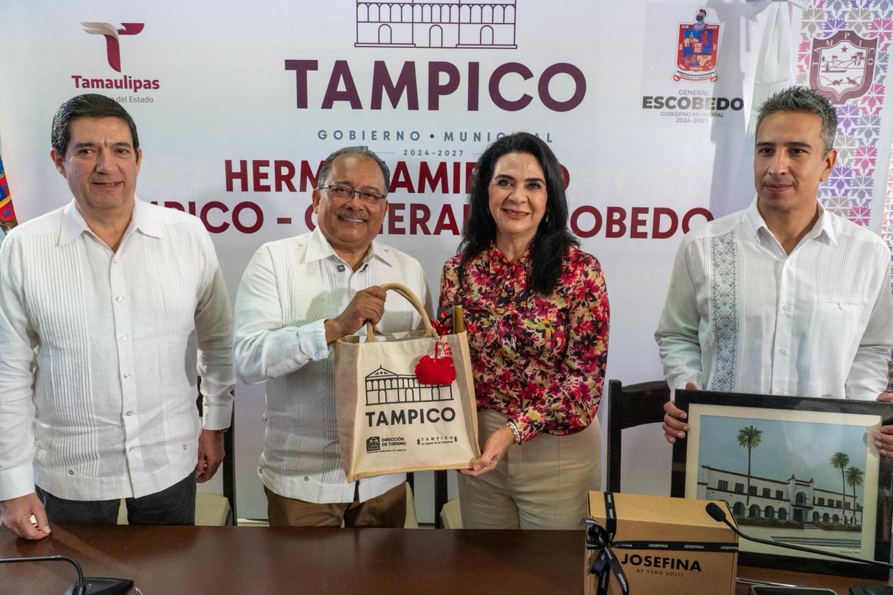 Tampico y Escobedo N.L. firman hermanamiento para el Desarrollo y Cooperación Mutua