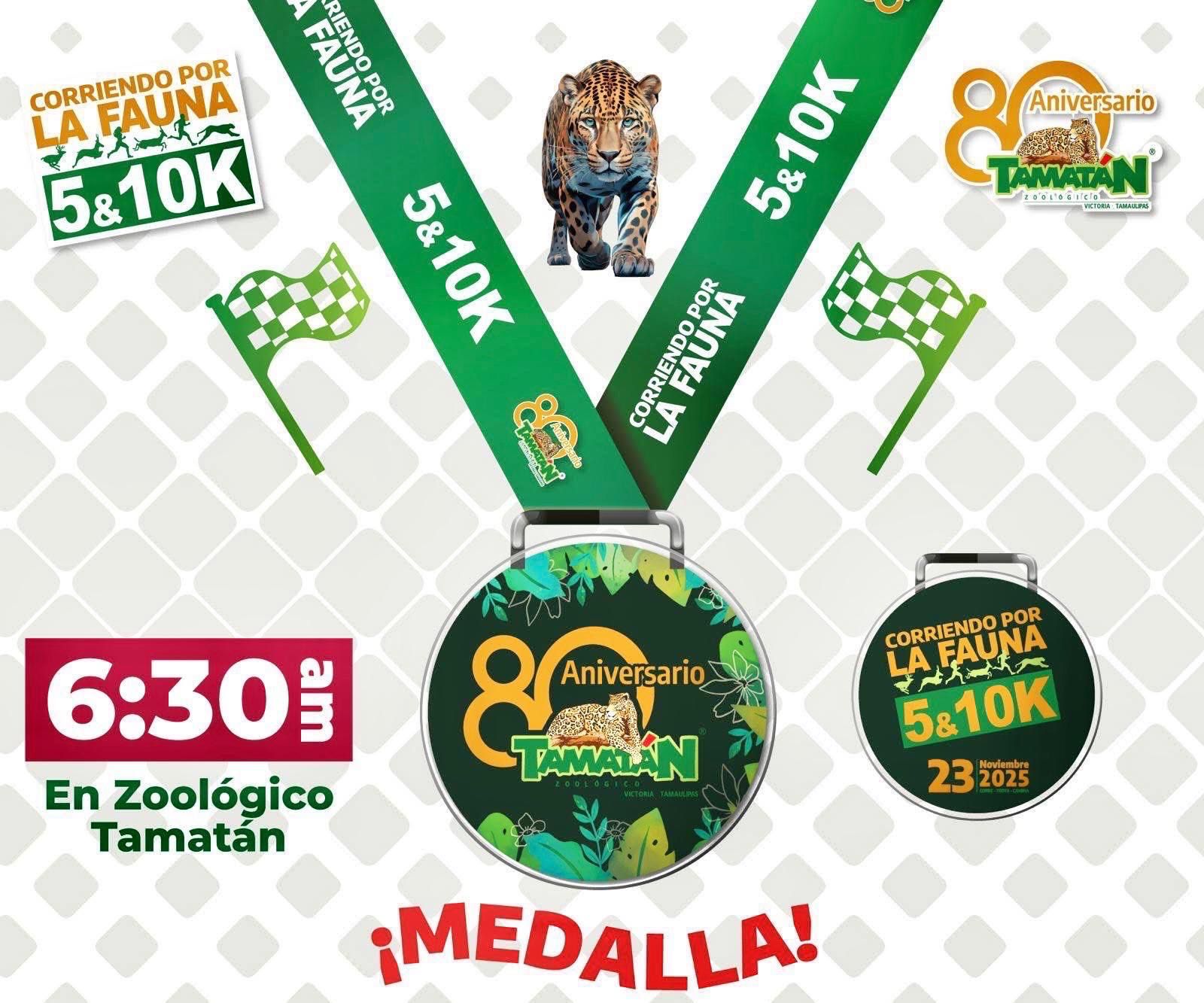 Todo listo para la competencia, “Corre por la fauna”: CPBT