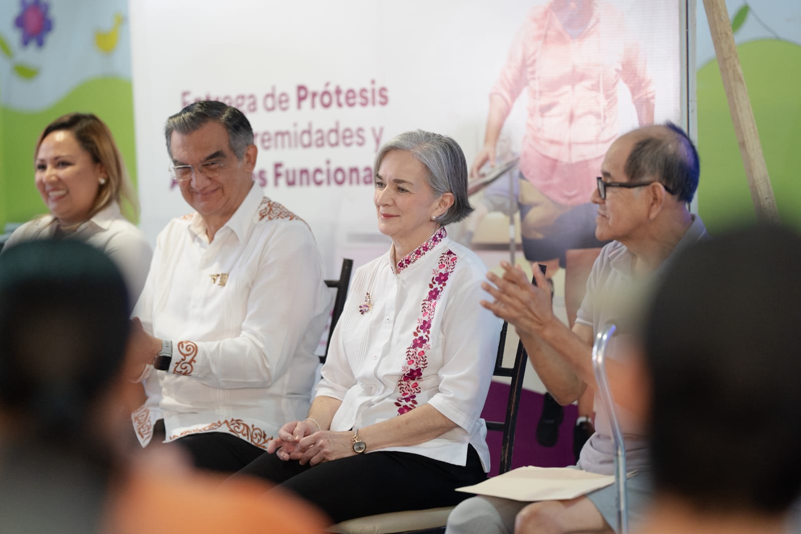 Américo y María de Villarreal impulsan la rehabilitación y autonomía de las personas con discapacidad