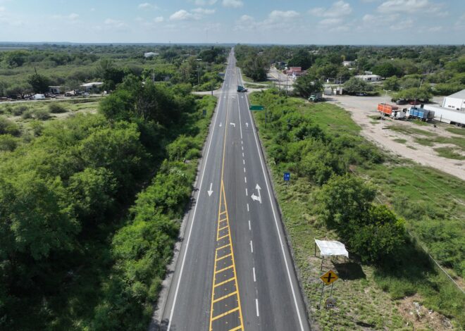 Mantiene Gobierno del Estado su compromiso de llevar obra pública a los 43 municipios de Tamaulipas