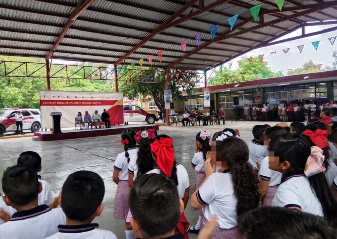 Participa Guardia Estatal de Género en jornada interinstitucional para prevenir la violencia en entornos escolares