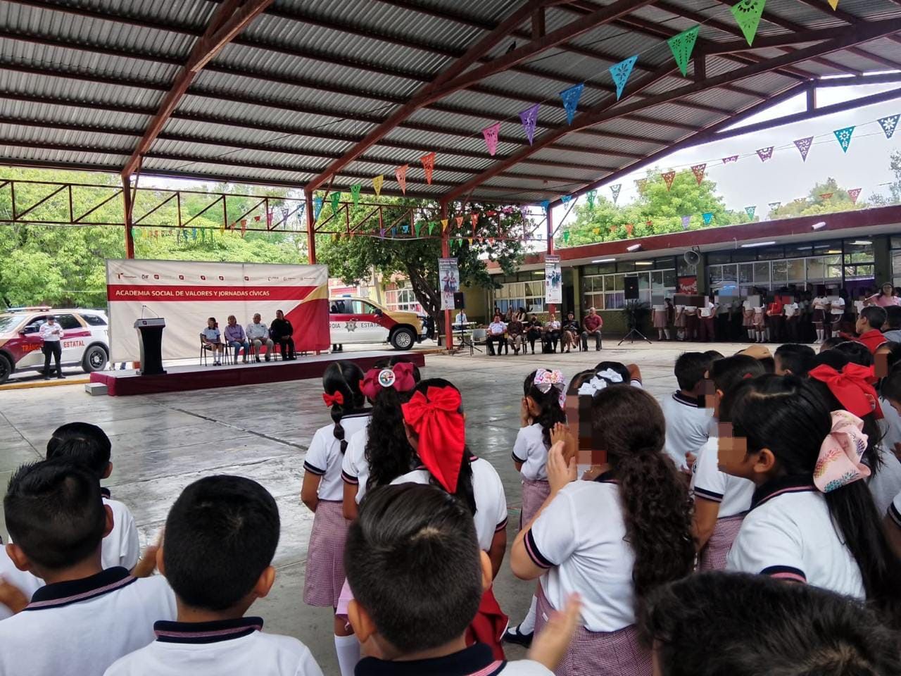 Participa Guardia Estatal de Género en jornada interinstitucional para prevenir la violencia en entornos escolares