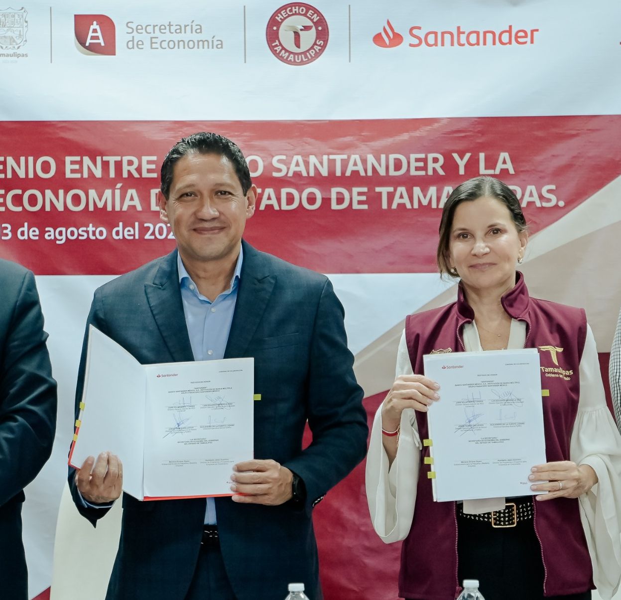Santander México otorga créditos por 92 mdp a MiPyMEs tamaulipecas