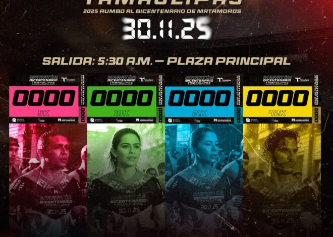 Gobierno de Beto Granados anuncia los preparativos finales para el Maratón de Matamoros